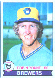 1979 Topps Baseball Cards      095      Robin Yount